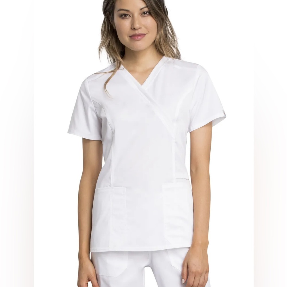 Revolution by Cherokee Workwear
Women's Mock Wrap Solid Scrub Top